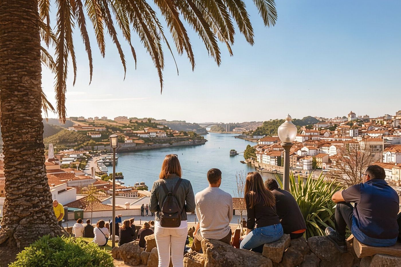 A dry July day over Porto