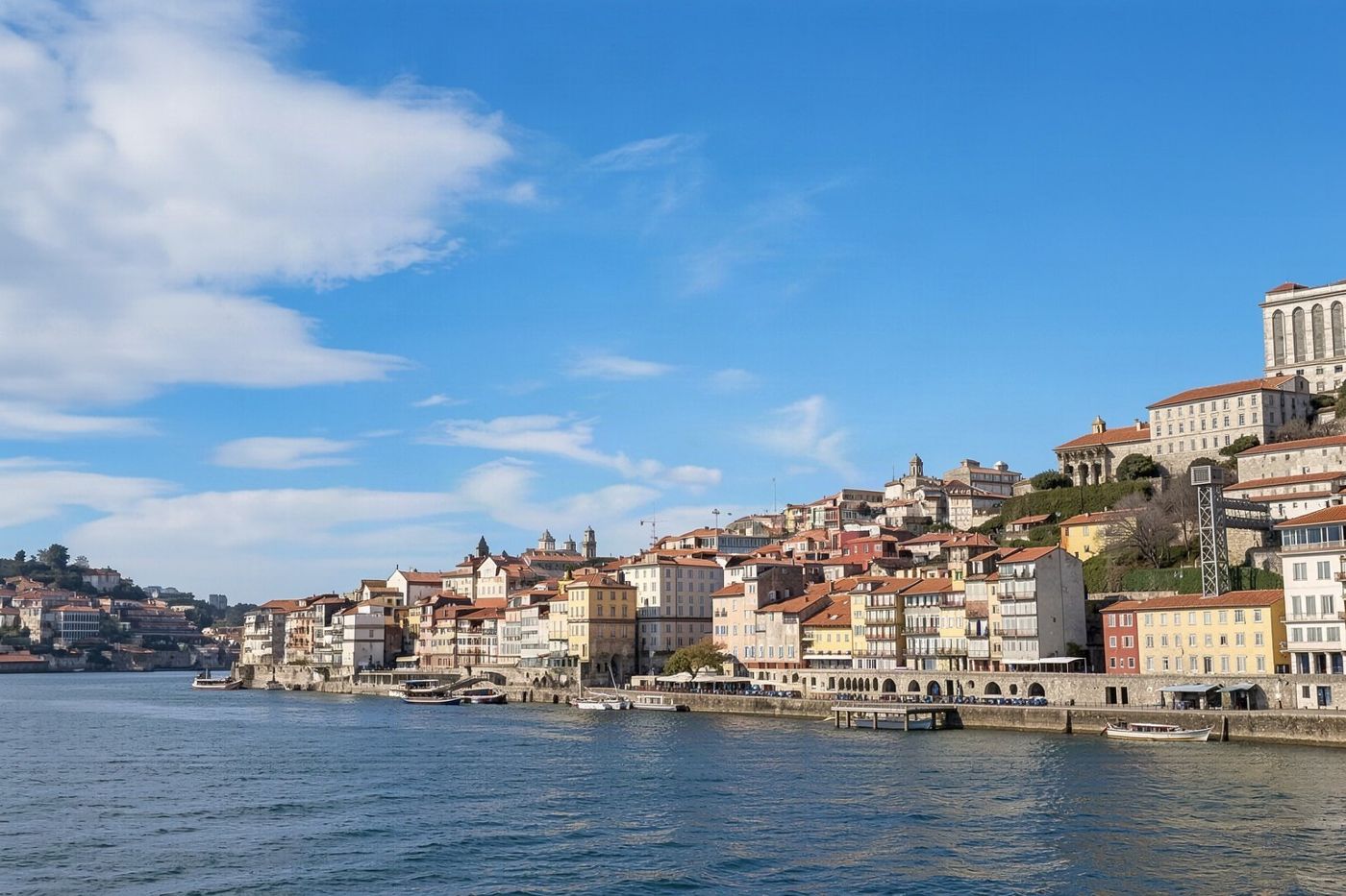 Ein milder Wintertag in Porto