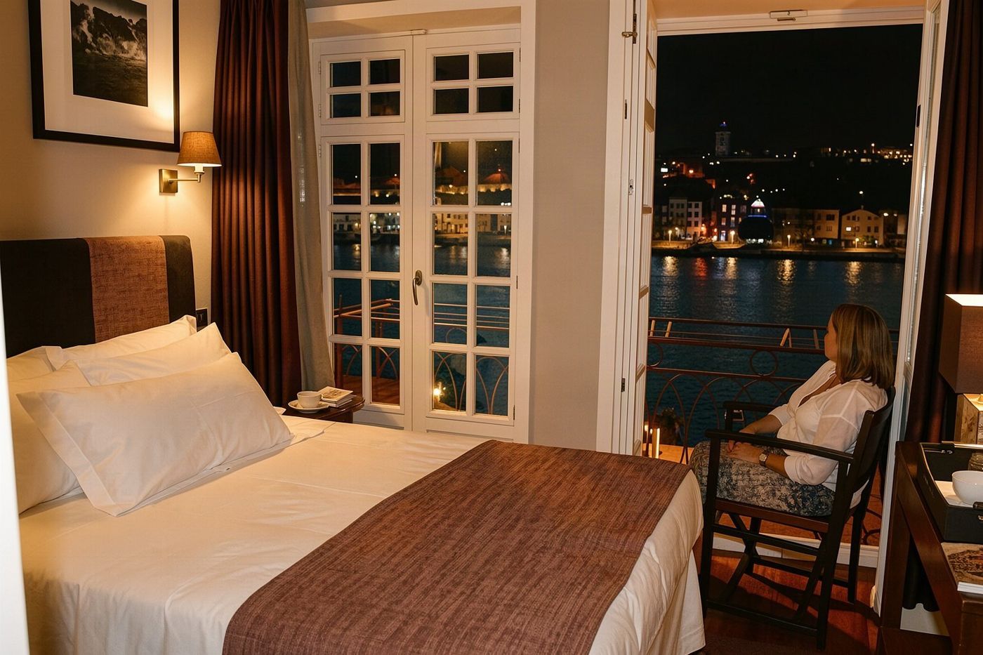 Una camera di una guesthouse nel Porto orientale