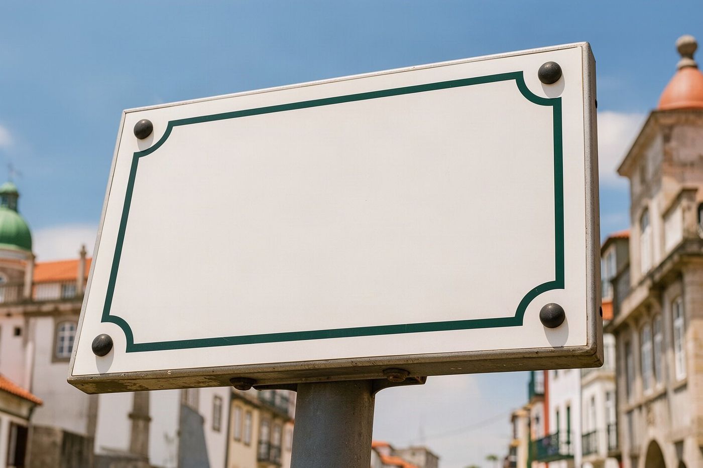 A tiled street sign in Porto