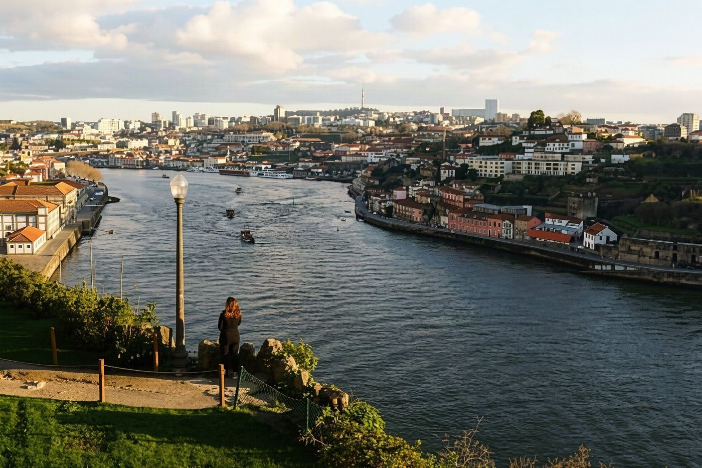 Porto vue depuis la rive de Gaia