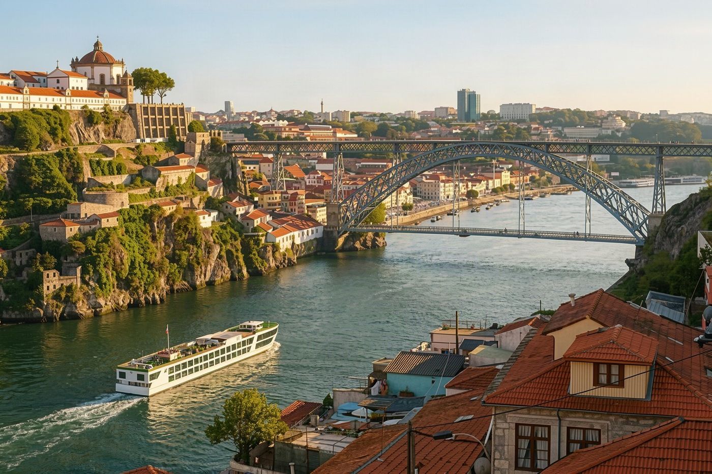 Frühlingssonne in Porto