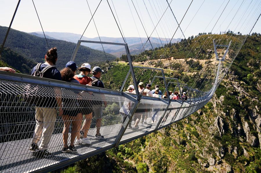 From Porto: 516 Arouca Bridge, Paiva Walkways and Aveiro