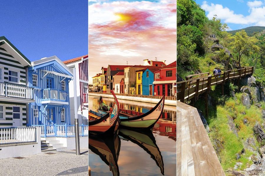 From Porto: Aveiro Boat, Paiva Suspension Bridge & Walkways